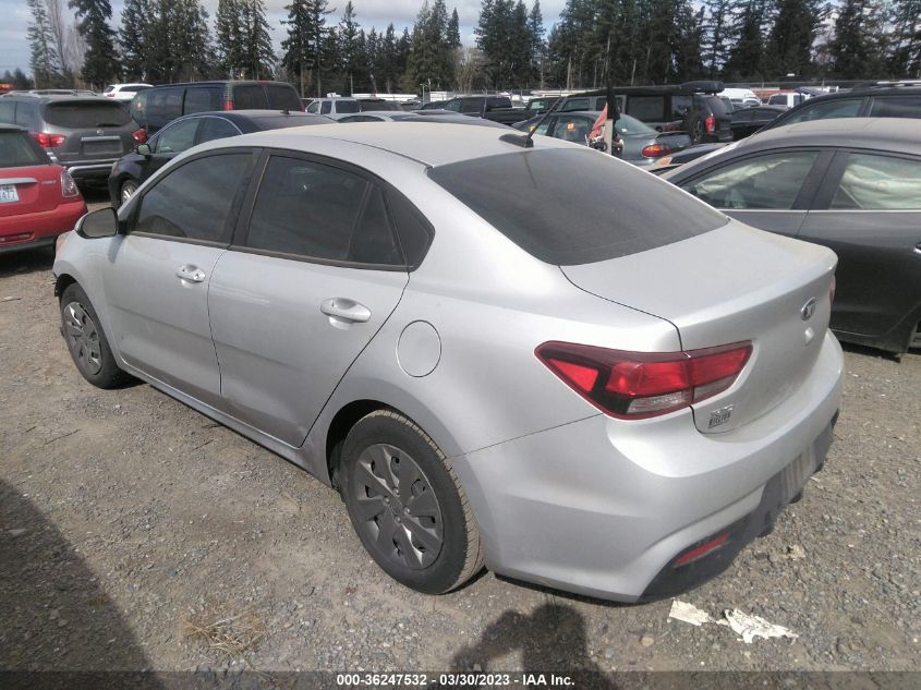 2020 KIA RIO S - 3KPA24AD1LE337201