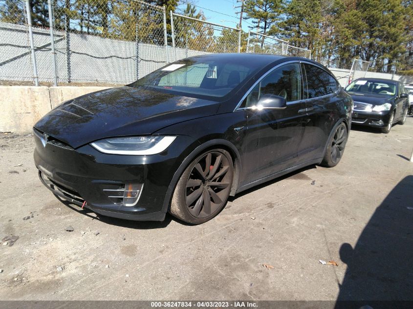 2017 TESLA MODEL X P100D - 5YJXCBE48HF056245