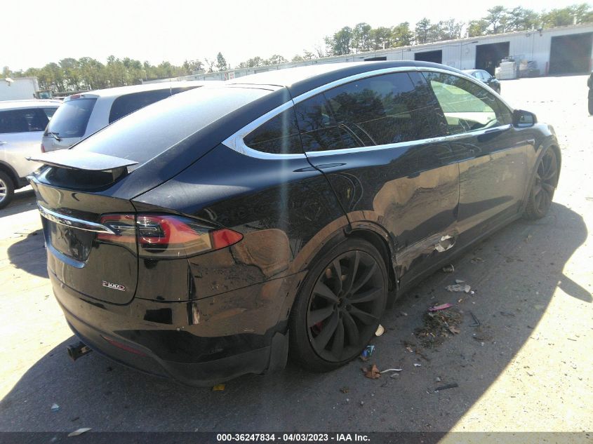2017 TESLA MODEL X P100D - 5YJXCBE48HF056245