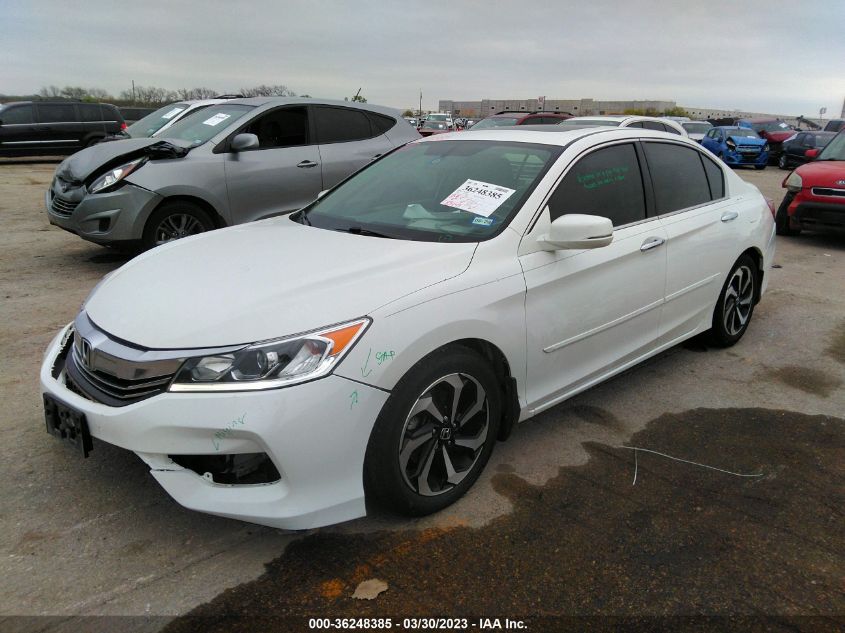 2017 HONDA ACCORD SEDAN EX-L V6 - 1HGCR3F84HA039280