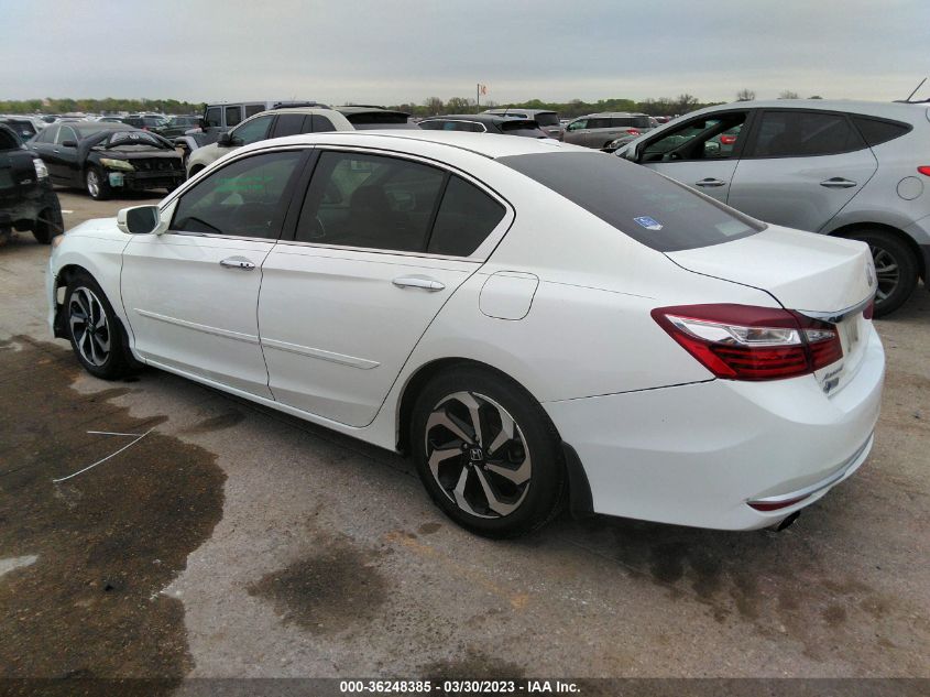 2017 HONDA ACCORD SEDAN EX-L V6 - 1HGCR3F84HA039280