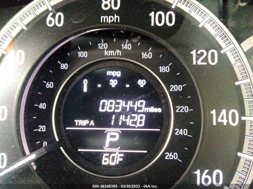 2017 HONDA ACCORD SEDAN EX-L V6 - 1HGCR3F84HA039280