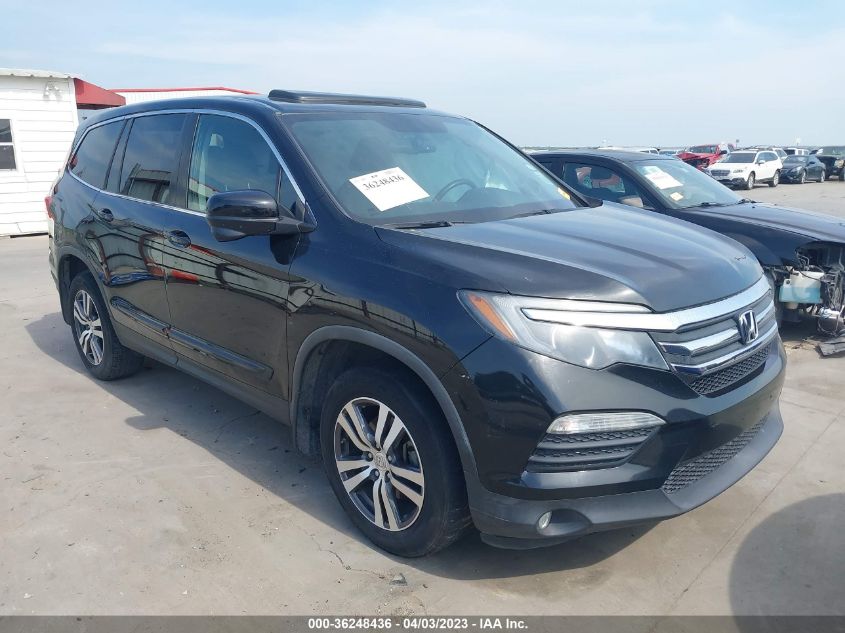 2017 HONDA PILOT EX-L - 5FNYF5H53HB047129