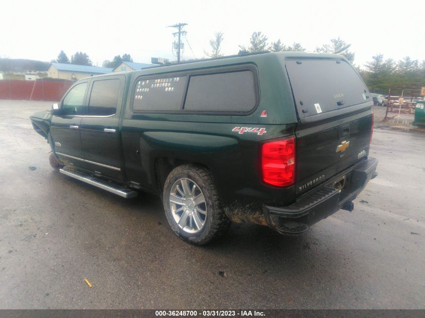 2015 CHEVROLET SILVERADO 1500 HIGH COUNTRY - 3GCUKTEJ8FG273609
