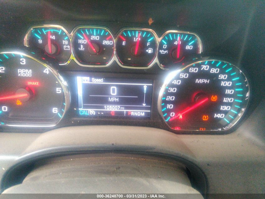 2015 CHEVROLET SILVERADO 1500 HIGH COUNTRY - 3GCUKTEJ8FG273609