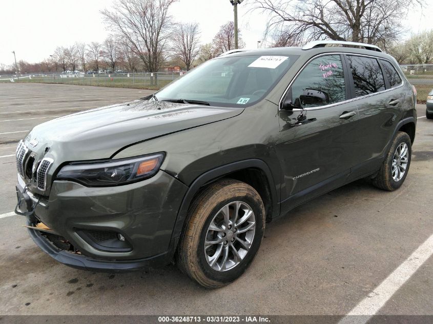 2019 JEEP CHEROKEE LATITUDE PLUS - 1C4PJMLX3KD156007