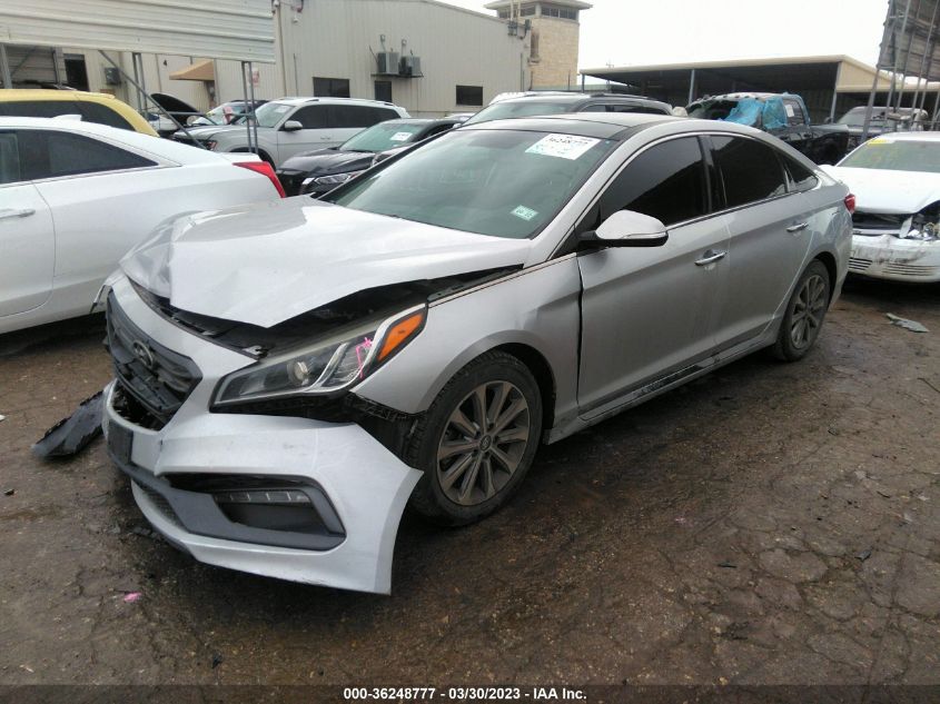 2016 HYUNDAI SONATA 2.4L LIMITED - 5NPE34AF2GH274370