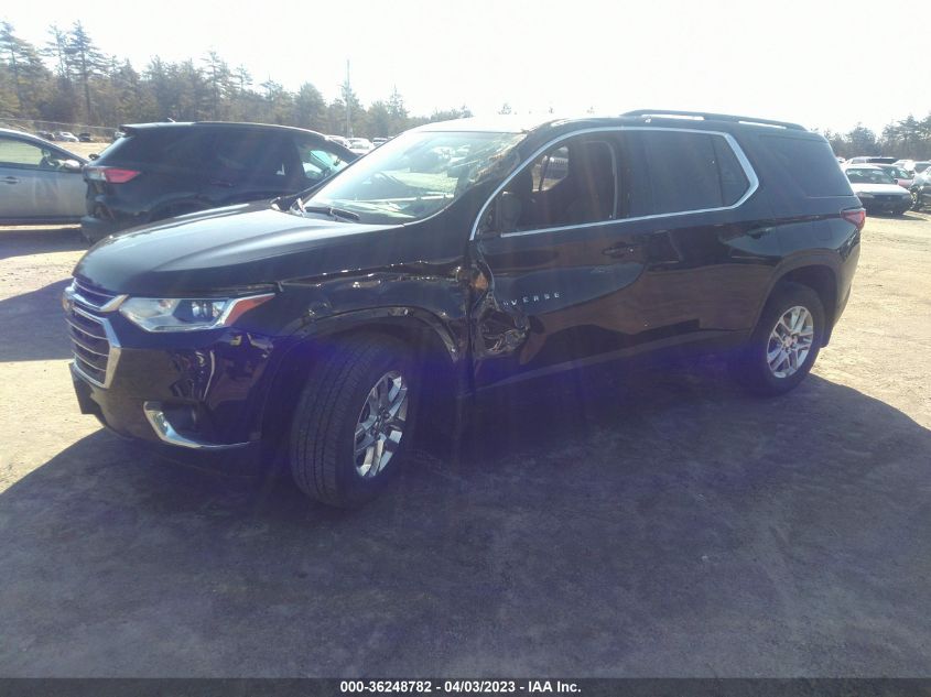 2021 CHEVROLET TRAVERSE LT LEATHER - 1GNEVHKW2MJ183013