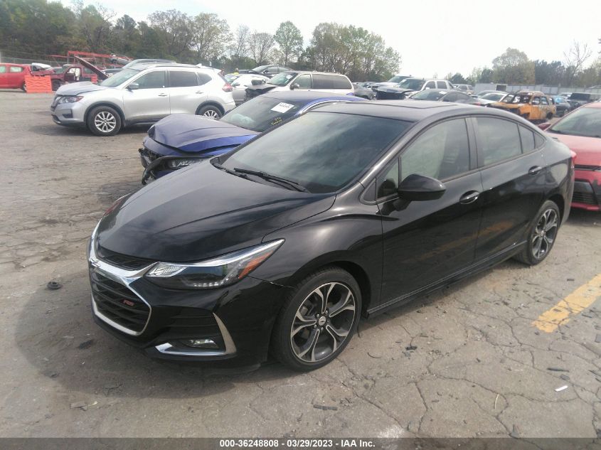 2019 CHEVROLET CRUZE LT - 1G1BE5SM5K7132293
