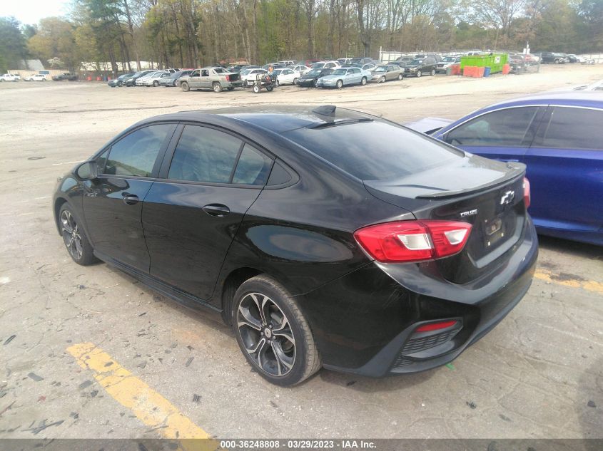 2019 CHEVROLET CRUZE LT - 1G1BE5SM5K7132293