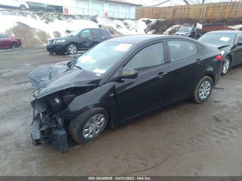 VIN KMHCT4AE5HU293576 2017 HYUNDAI ACCENT SE