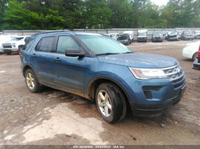 2018 FORD EXPLORER BASE - 1FM5K8B84JGA80070