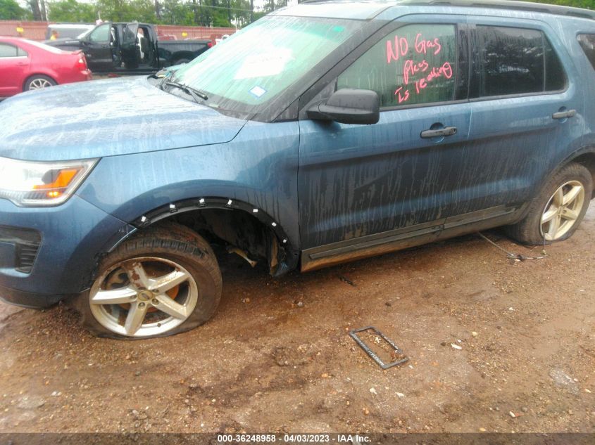 2018 FORD EXPLORER BASE - 1FM5K8B84JGA80070