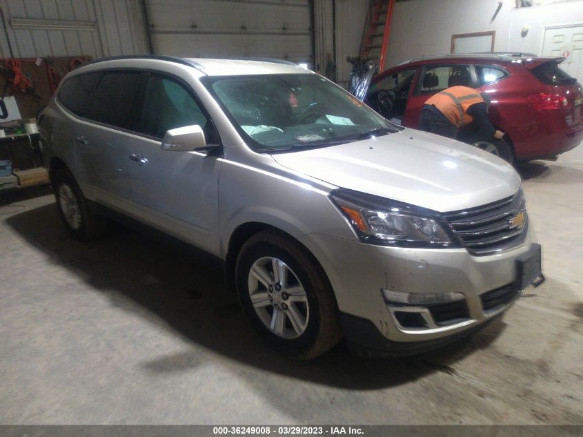 2014 CHEVROLET TRAVERSE LT - 1GNKRHKD0EJ174639