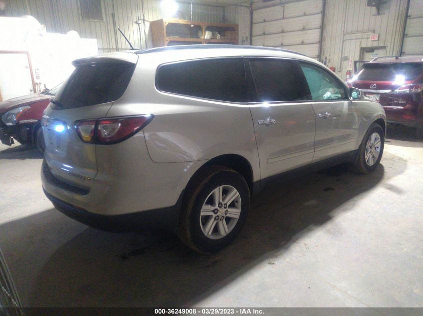 2014 CHEVROLET TRAVERSE LT - 1GNKRHKD0EJ174639