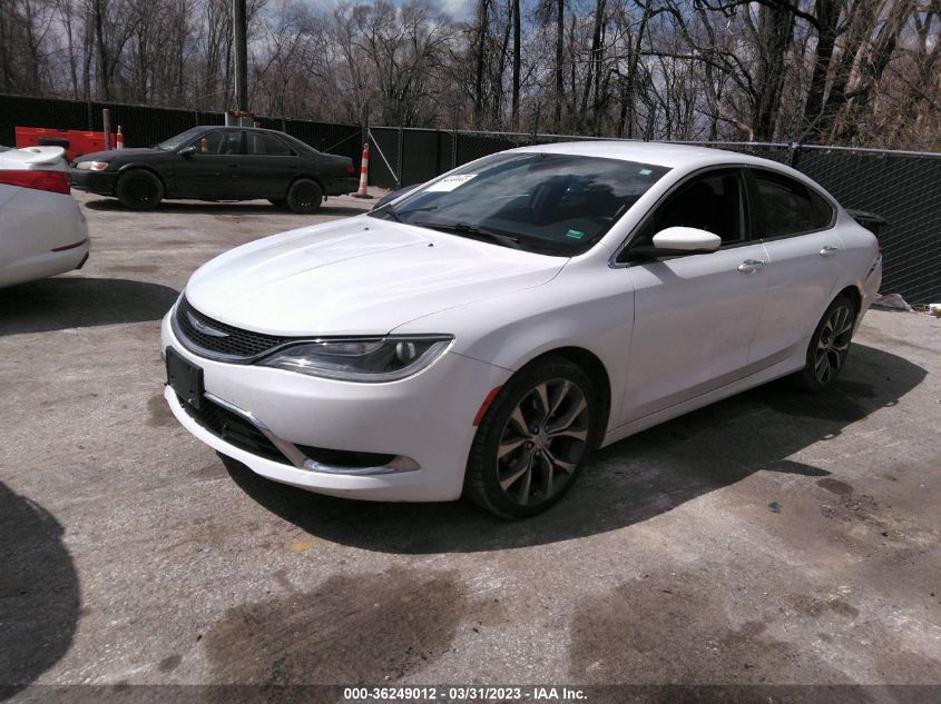 2015 CHRYSLER 200 C - 1C3CCCCG7FN545725