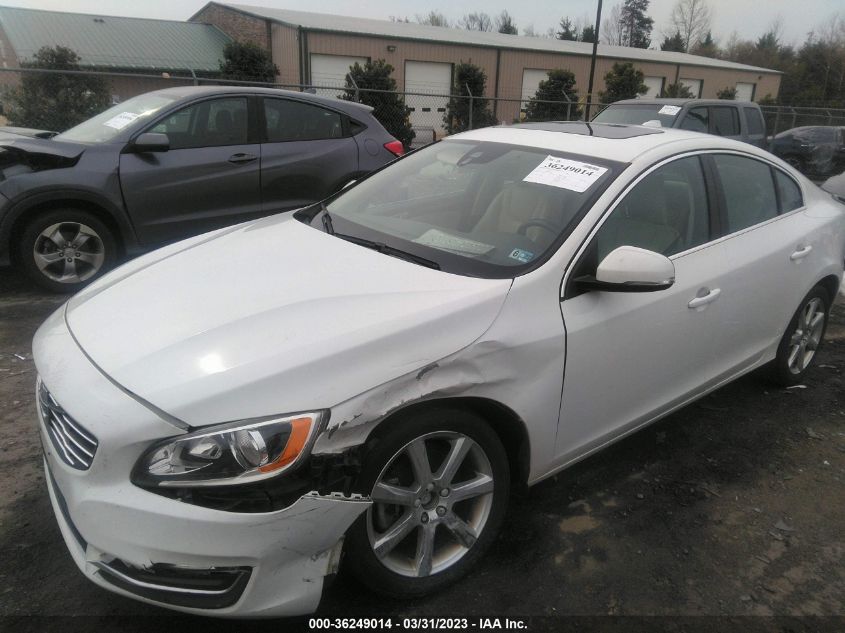 2016 VOLVO S60 T5 DRIVE-E PREMIER - YV126MFK8G2414255