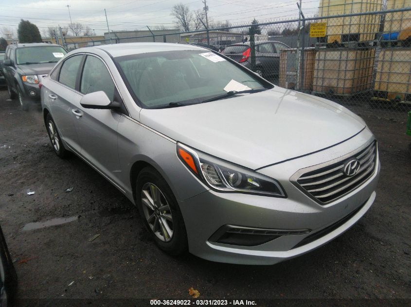 2015 HYUNDAI SONATA 2.4L SE - 5NPE24AF3FH025058