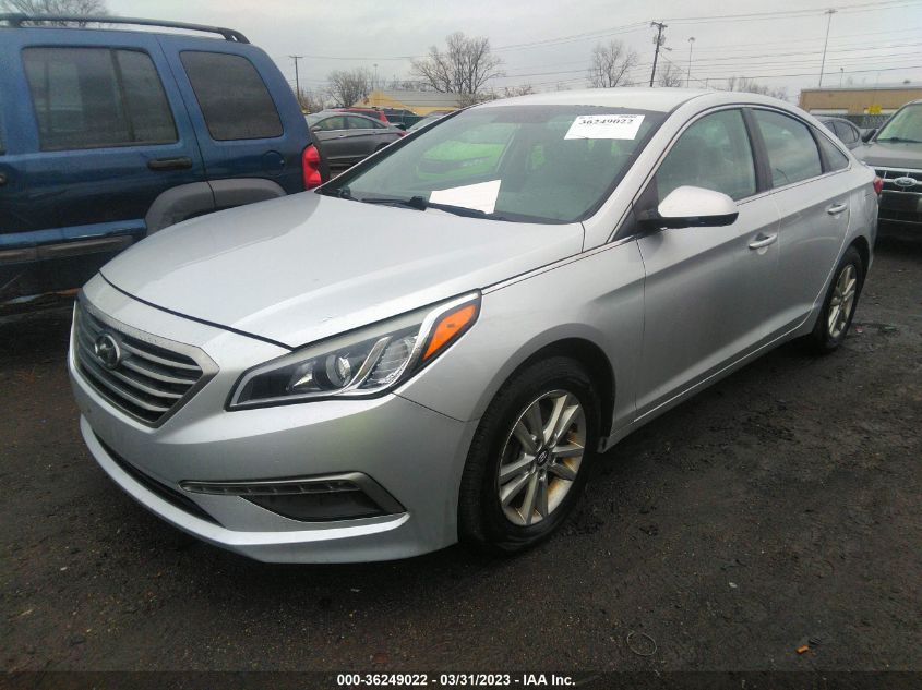 2015 HYUNDAI SONATA 2.4L SE - 5NPE24AF3FH025058