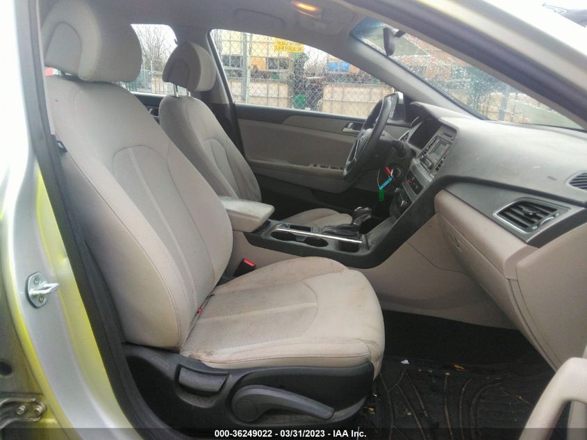 2015 HYUNDAI SONATA 2.4L SE - 5NPE24AF3FH025058