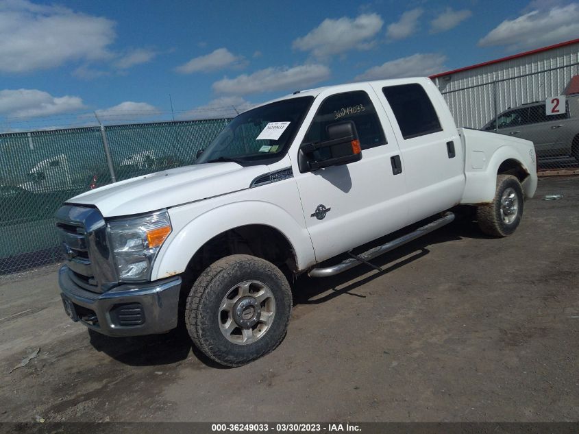 2015 FORD SUPER DUTY F-250 SRW LARIAT/PLATINUM - 1FT7W2BT3FEA72533