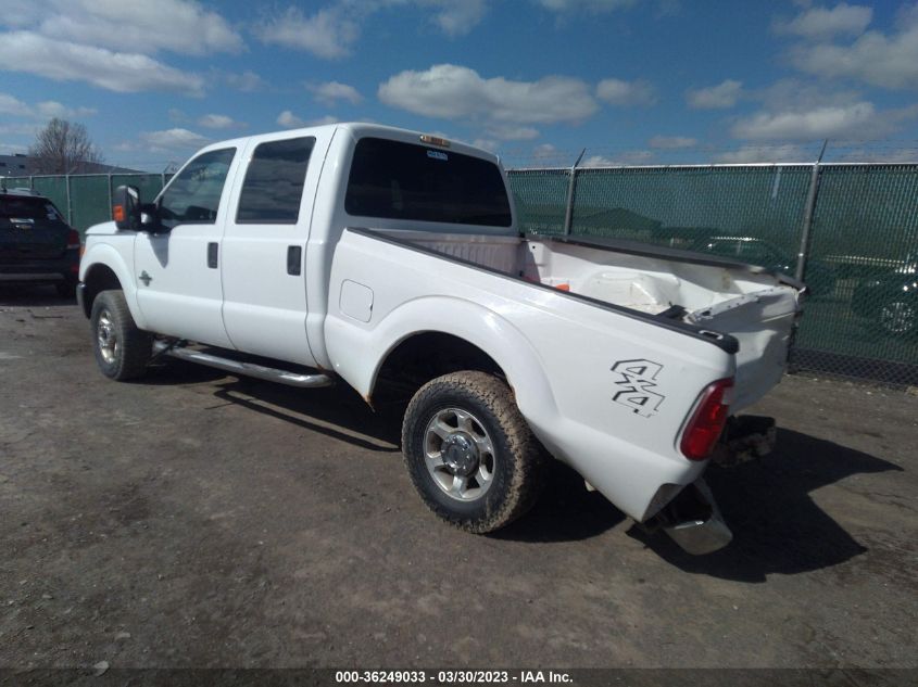 2015 FORD SUPER DUTY F-250 SRW LARIAT/PLATINUM - 1FT7W2BT3FEA72533