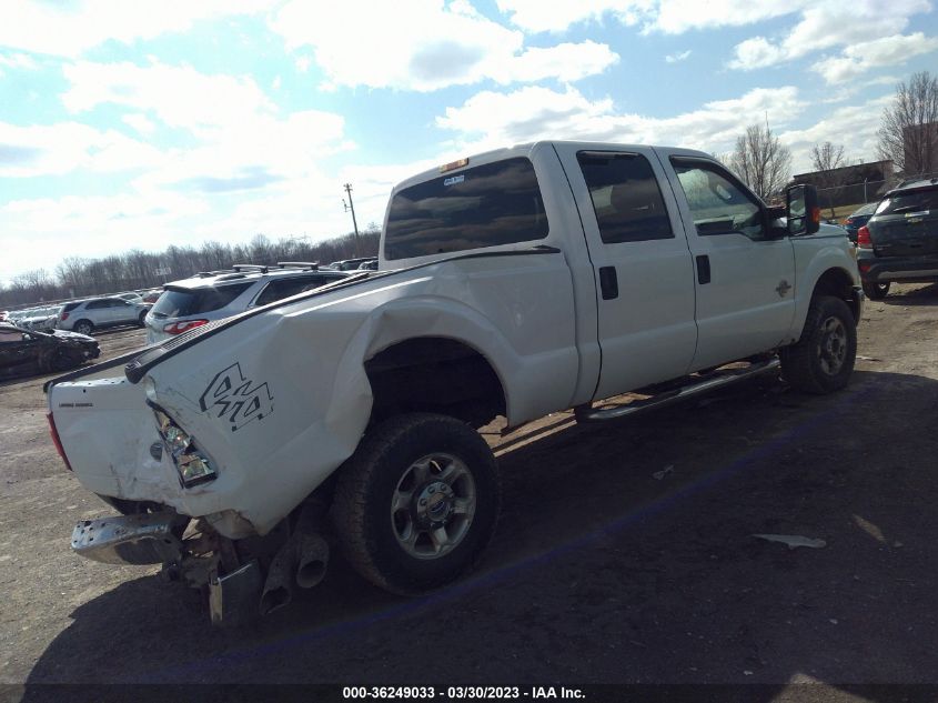 2015 FORD SUPER DUTY F-250 SRW LARIAT/PLATINUM - 1FT7W2BT3FEA72533
