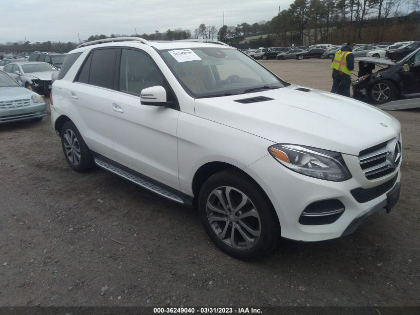 2016 MERCEDES-BENZ GLE GLE 350 - 4JGDA5HB5GA731153