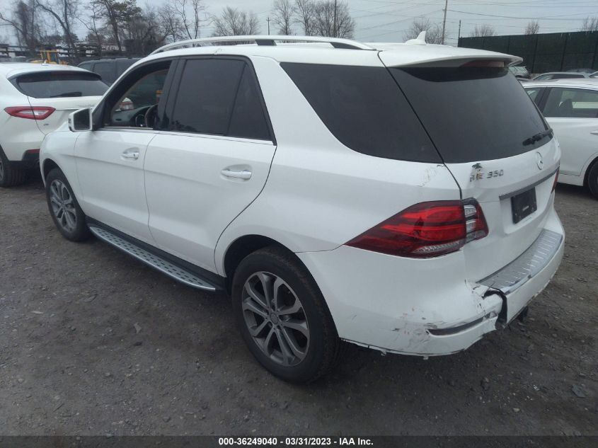 2016 MERCEDES-BENZ GLE GLE 350 - 4JGDA5HB5GA731153