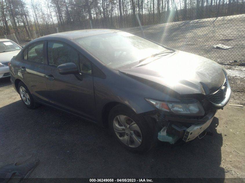 2014 HONDA CIVIC SEDAN LX - 19XFB2F53EE225143