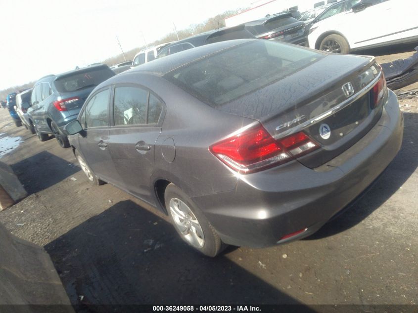 2014 HONDA CIVIC SEDAN LX - 19XFB2F53EE225143