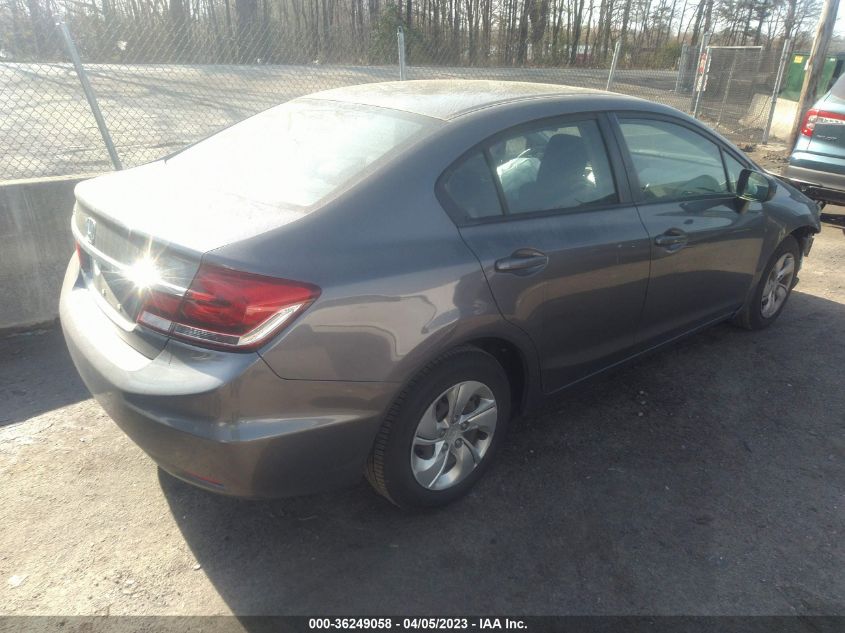 2014 HONDA CIVIC SEDAN LX - 19XFB2F53EE225143