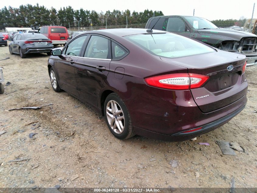 2013 FORD FUSION SE - 3FA6P0H73DR122239