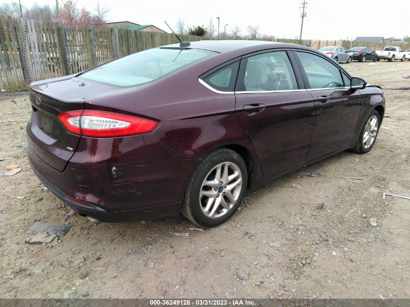 2013 FORD FUSION SE - 3FA6P0H73DR122239