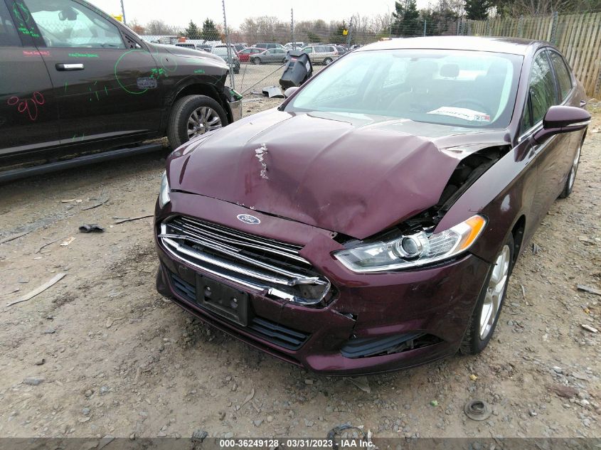 2013 FORD FUSION SE - 3FA6P0H73DR122239