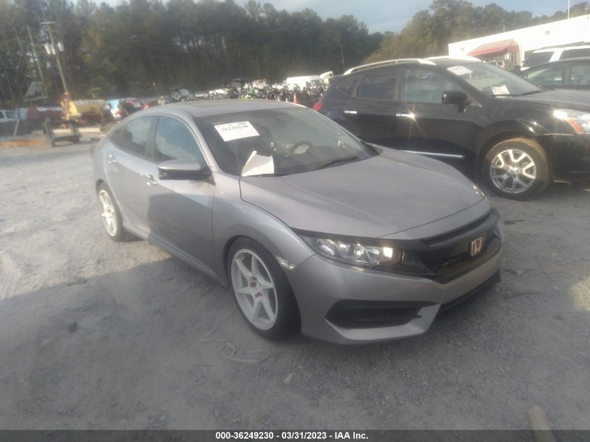 2018 HONDA CIVIC SEDAN EX - 19XFC2F79JE035467