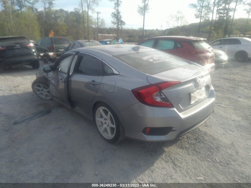 VIN 19XFC2F79JE035467 2018 HONDA CIVIC SEDAN EX