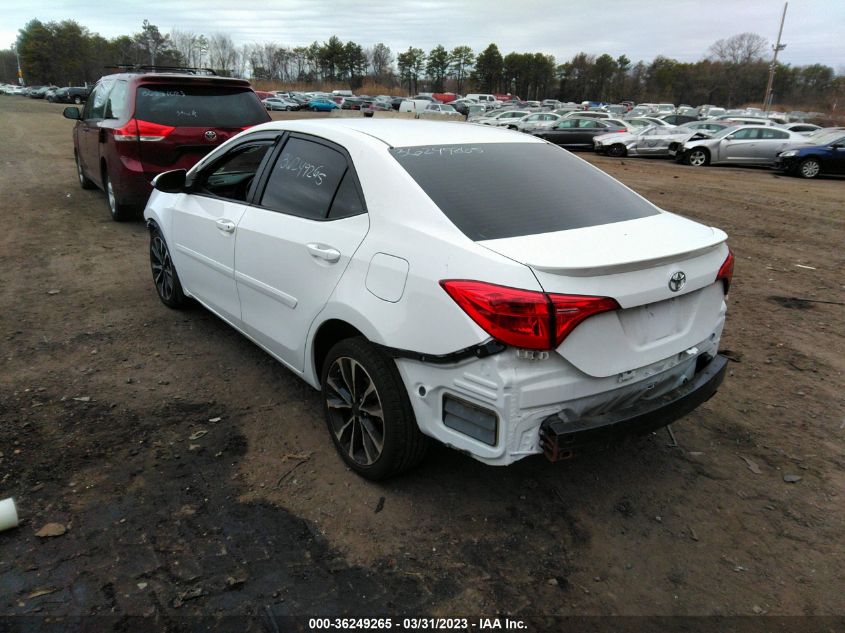 2017 TOYOTA COROLLA L/LE/XLE/SE - 2T1BURHE2HC864065