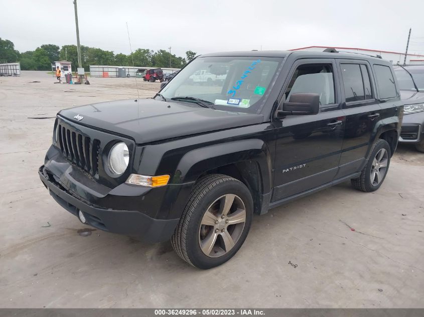 2016 JEEP PATRIOT HIGH ALTITUDE EDITION - 1C4NJPFAXGD526991