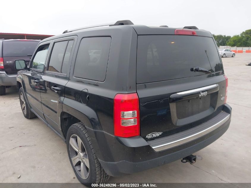 2016 JEEP PATRIOT HIGH ALTITUDE EDITION - 1C4NJPFAXGD526991