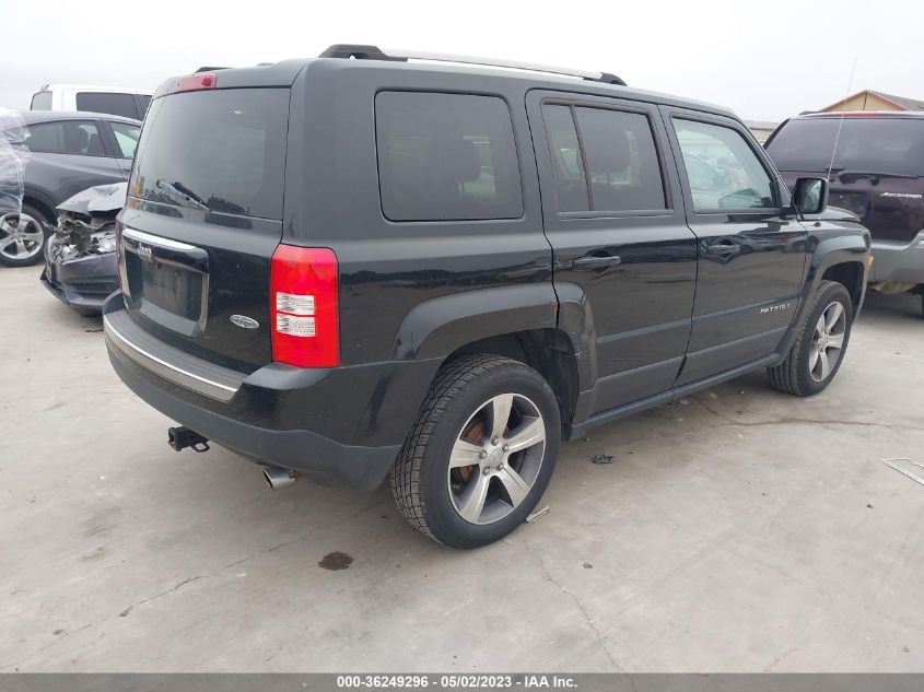 2016 JEEP PATRIOT HIGH ALTITUDE EDITION - 1C4NJPFAXGD526991