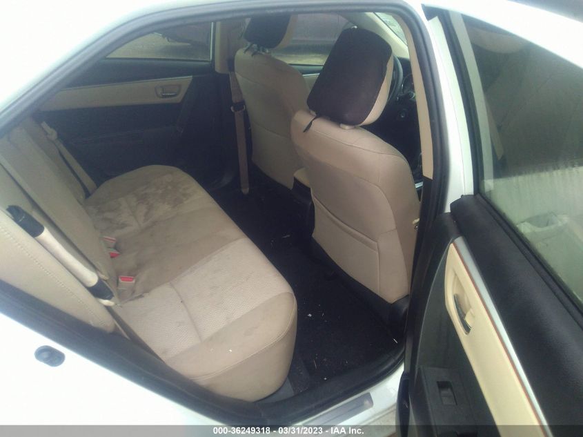 2015 TOYOTA COROLLA L/LE/S/S PLUS/LE PLUS - 5YFBURHE6FP298053