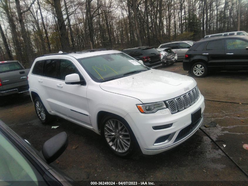 2017 JEEP GRAND CHEROKEE SUMMIT - 1C4RJFJT7HC706375