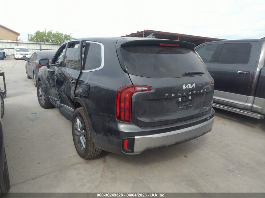 VIN 5XYP2DGC1PG361533 2023 KIA TELLURIDE LX