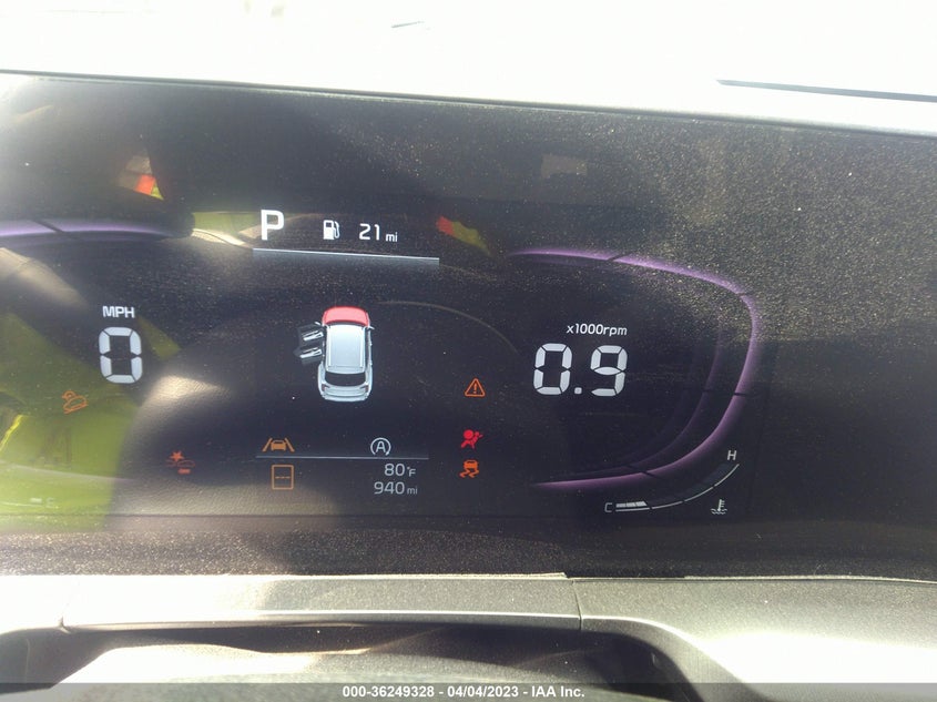 VIN 5XYP2DGC1PG361533 2023 KIA TELLURIDE LX