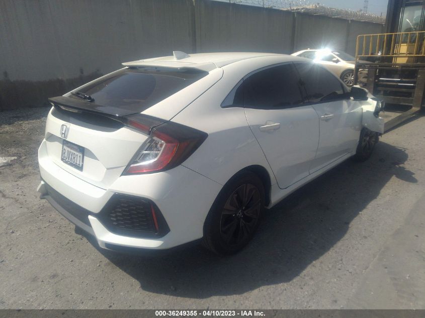 2019 HONDA CIVIC HATCHBACK EX - SHHFK7H69KU402429