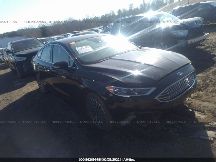 2017 FORD FUSION SE - 3FA6P0HD0HR270103