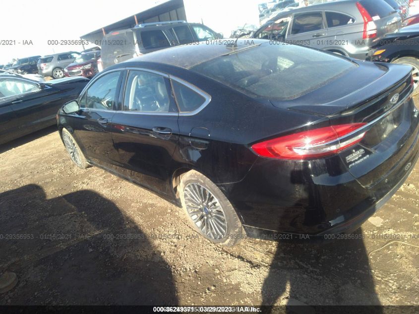 2017 FORD FUSION SE - 3FA6P0HD0HR270103