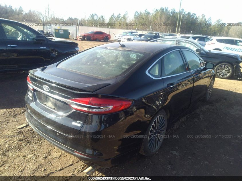 2017 FORD FUSION SE - 3FA6P0HD0HR270103