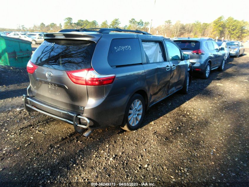2015 TOYOTA SIENNA LTD/XLE/XLE PREMIUM - 5TDDK3DC8FS105876